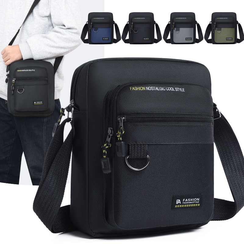 Tablet Shoulder Bag - حقيبة كتف أكسفورد كاجوال عصرية للرجال