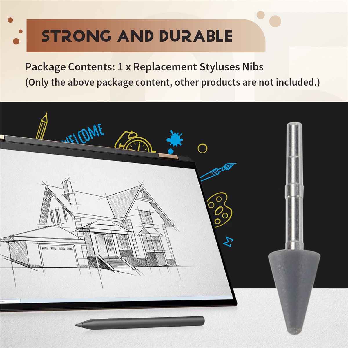 Stylus Replacement Tip - رؤوس أقلام ستايلس أكتيف فايز بديلة
