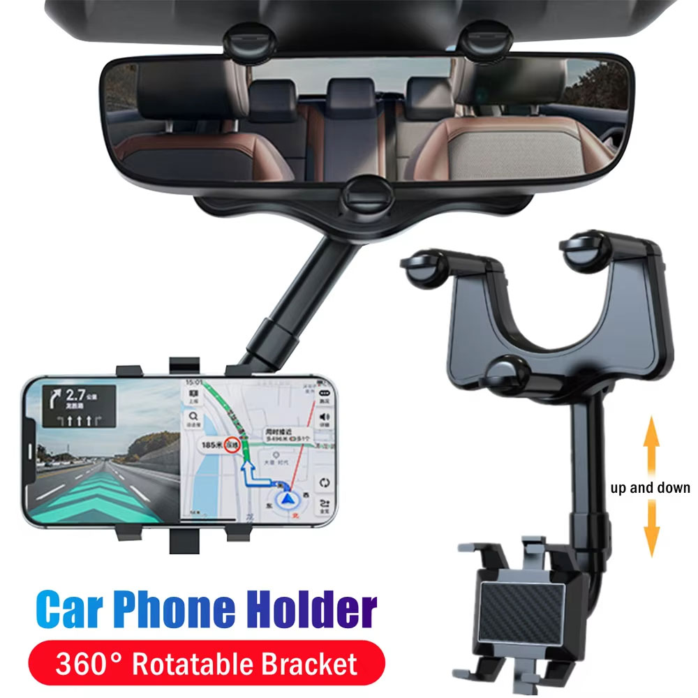 Car Accessories Tablet Holder - حامل هاتف مرآة الرؤية الخلفية للسيارة