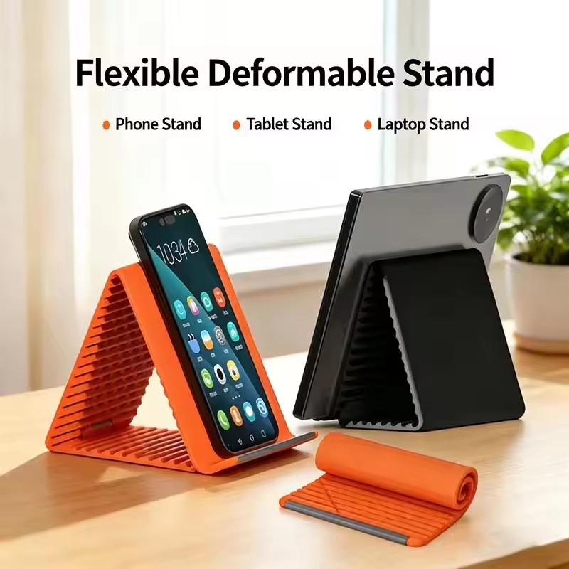 Tablet Accessories - حامل هاتف محمول مرن من السيليكون