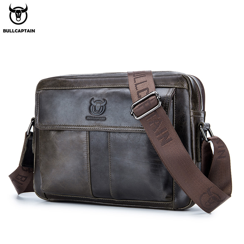 Tablet Shoulder Bag - BULLCAPTAIN حقيبة كروس رجالية من الجلد