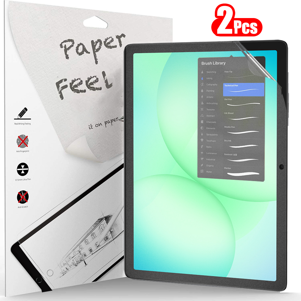 Tablet Accessories For Samsung - 2 قطعة ورقة يشعر مثل حامي