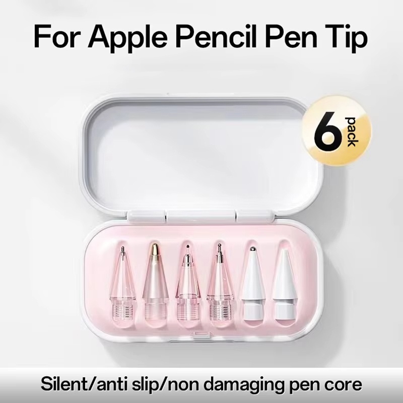 Stylus Replacement Tip - 4/6 قطع من رؤوس أقلام البديلة