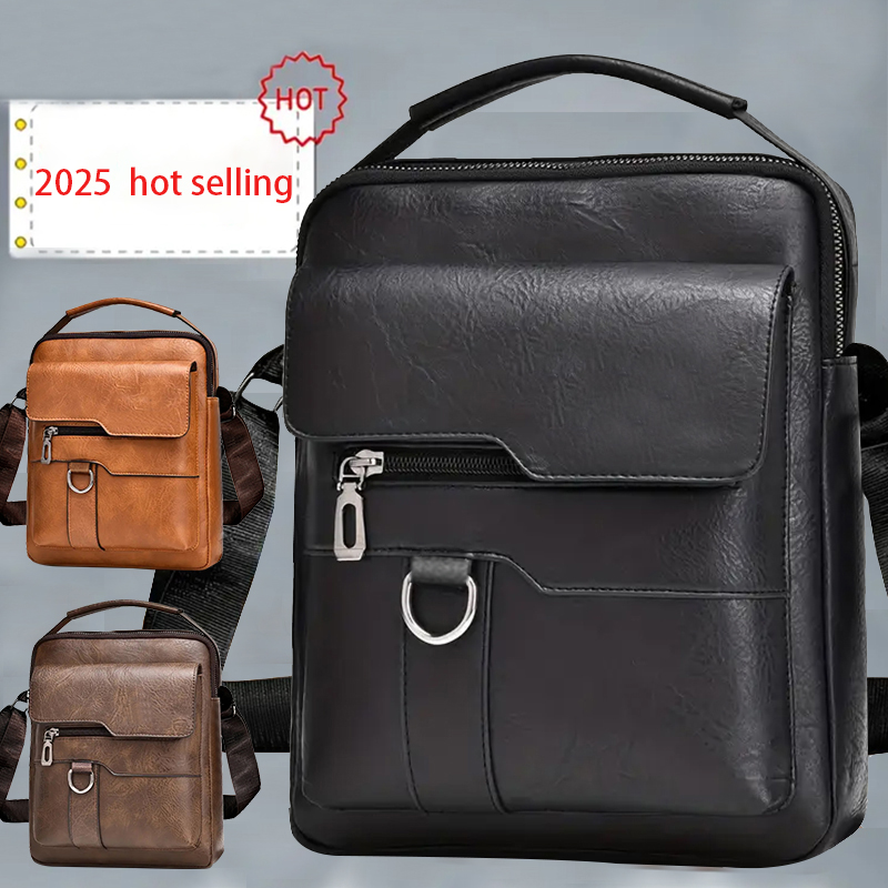 Tablet Shoulder Bag - حقيبة كتف بنمط محايد للرجال والنساء،