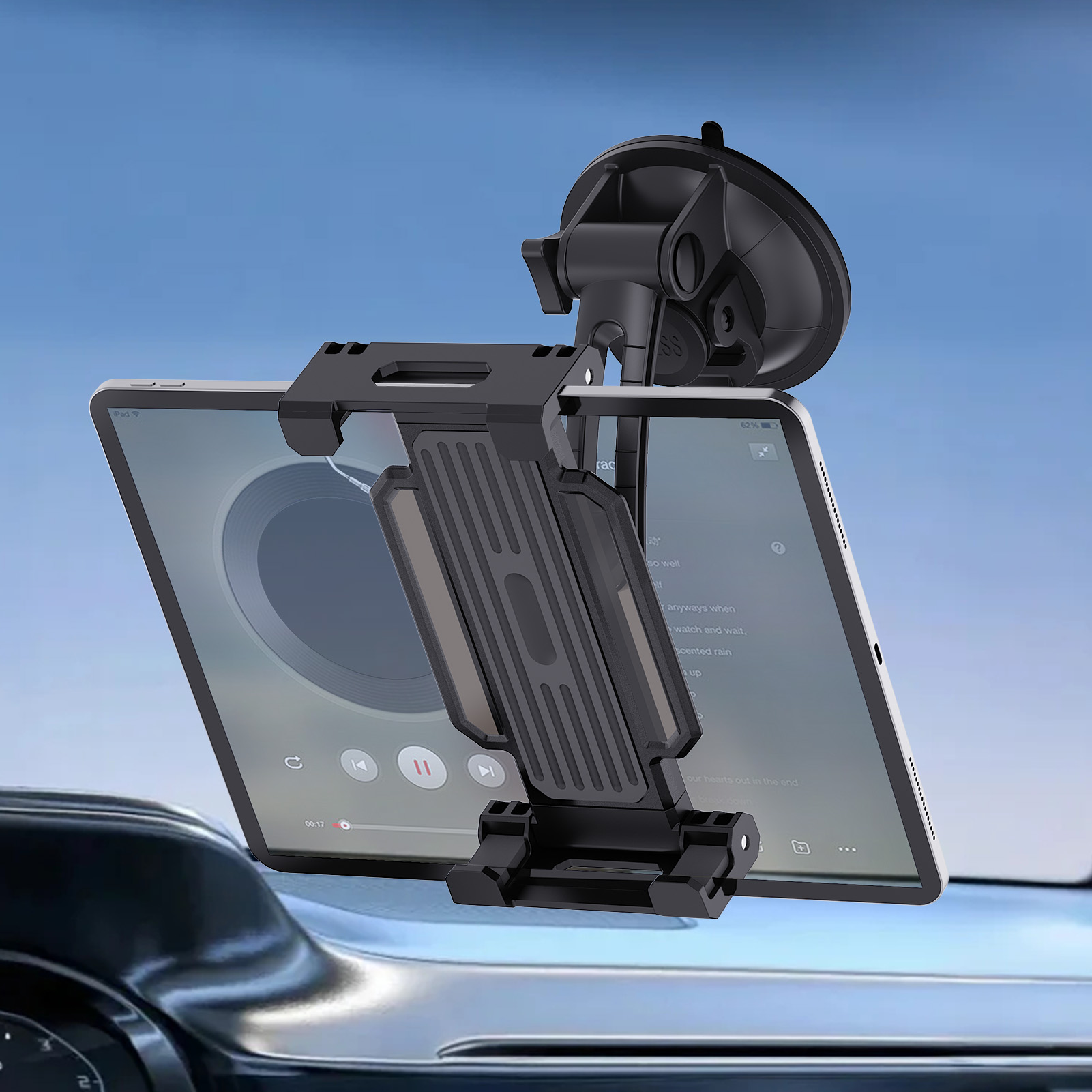 Car Accessories Tablet Holder - حامل أجهزة لوحية عالمي للسيارة يثبت