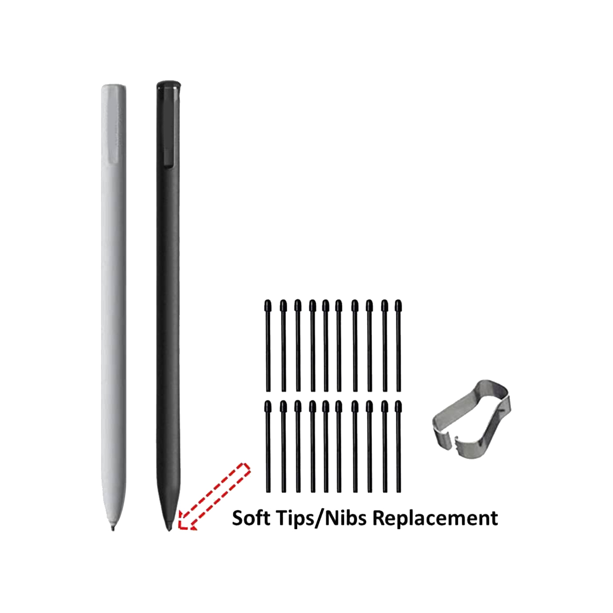 أطراف قلم ماركر سوداء ، مناقير - مراجعة Stylus Replacement Tip وسعره