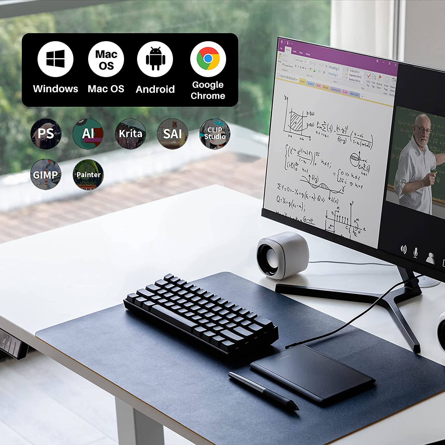 Huion H420X الرسومات اللوحي 4. - مراجعة Graphic Tablet Accessories وسعره