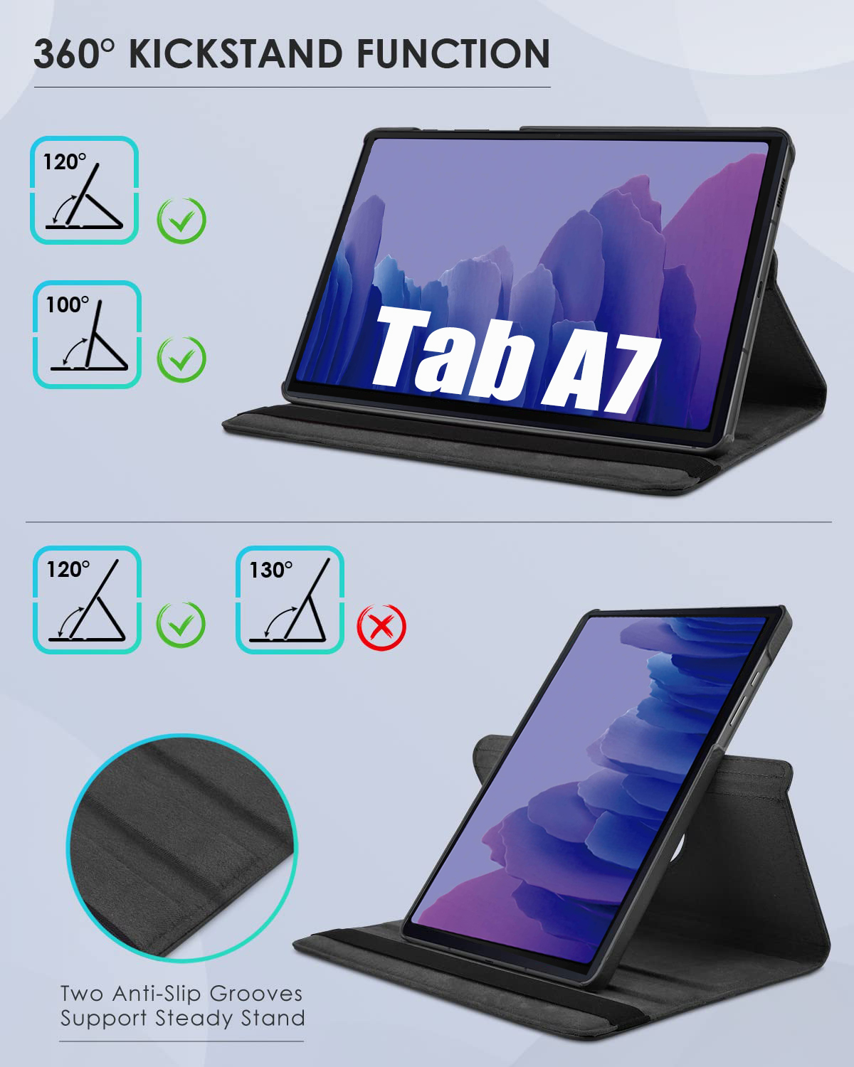 حافظة دوارة لهاتف سامسونج جالا - مراجعة Cheap Tablet Accessories وسعره