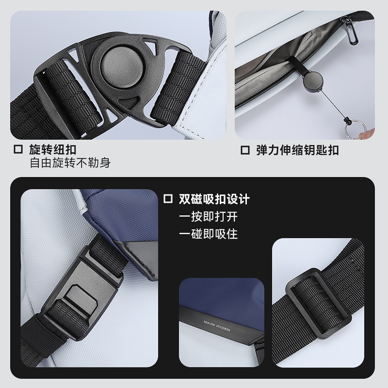 حقيبة كتف رجالية مقاومة للماء  - مراجعة Tablet Shoulder Bag وسعره