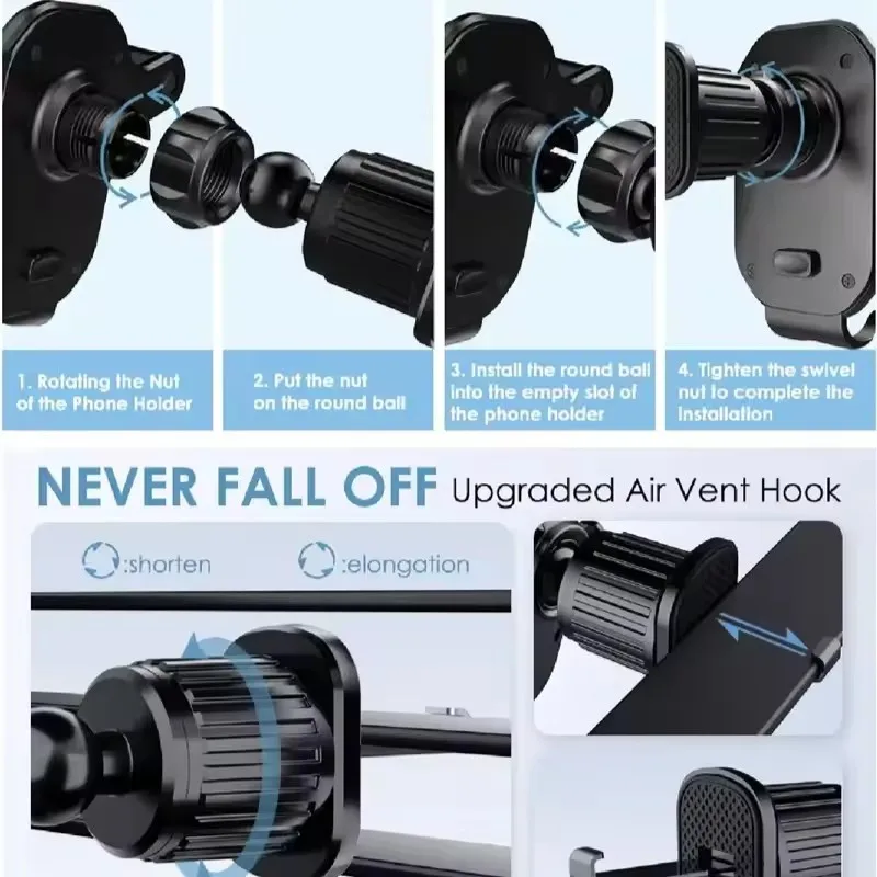 حامل هاتف للسيارة، مشبك تثبيت  - مراجعة Car Accessories Tablet Holder وسعره