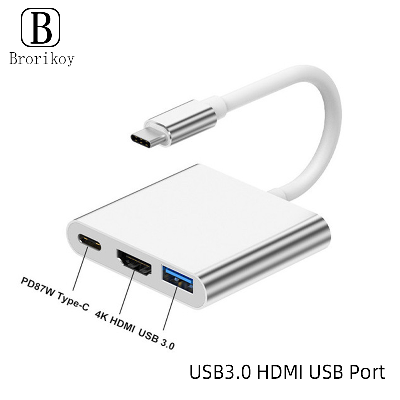 محول USB من النوع C 3 في 1 إلى - مراجعة Tablet Accessories For Samsung وسعره