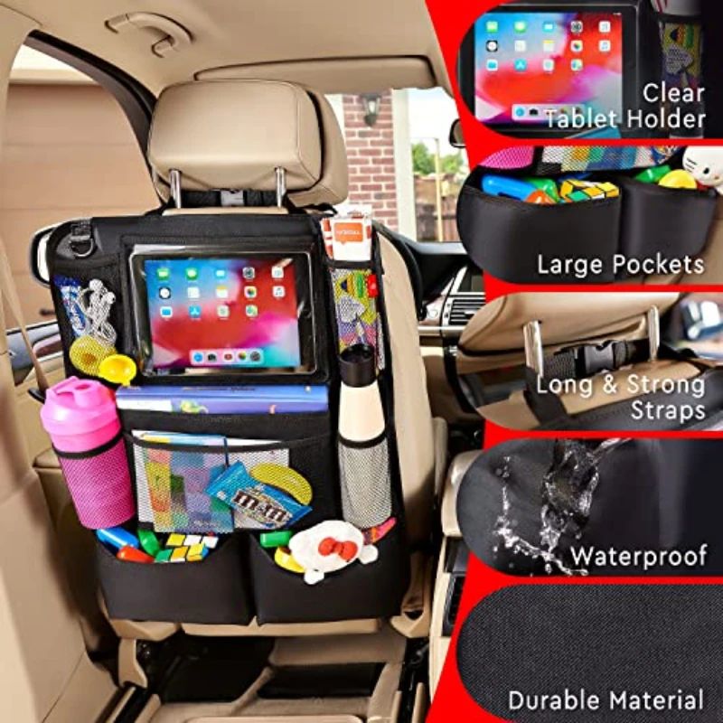 منظم مقعد السيارة متعدد الوظائ - مراجعة Car Accessories Tablet Holder وسعره