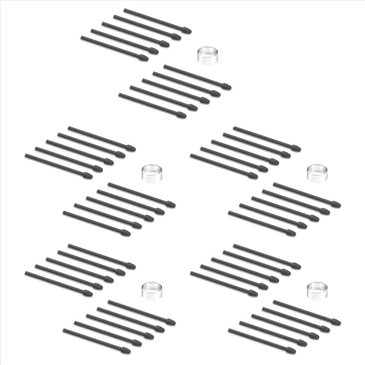 BaoBao- 50 قطعة من أقلام التحد - مراجعة Stylus Replacement Tip وسعره