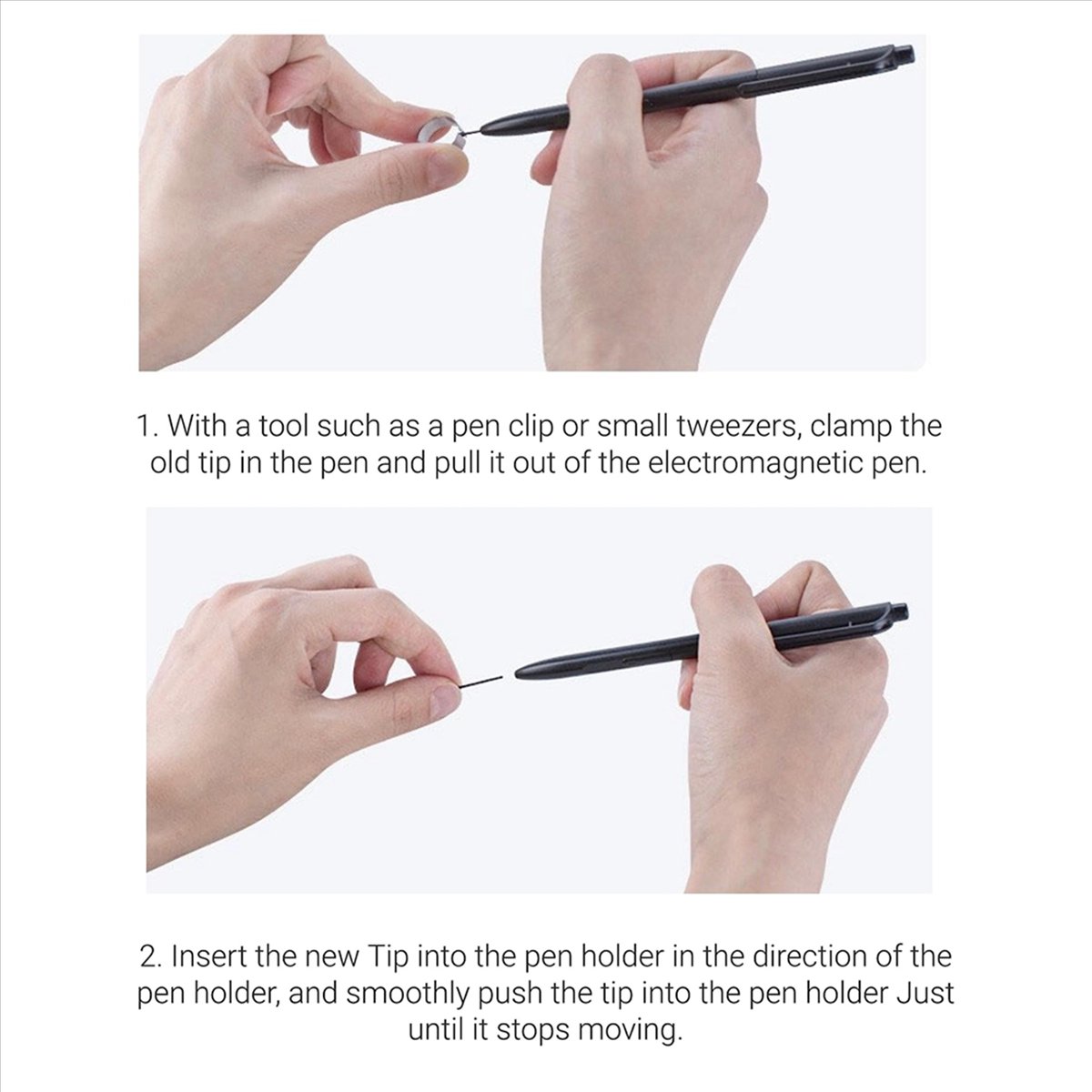 BaoBao- 50 قطعة من أقلام التحد - مراجعة Stylus Replacement Tip وسعره