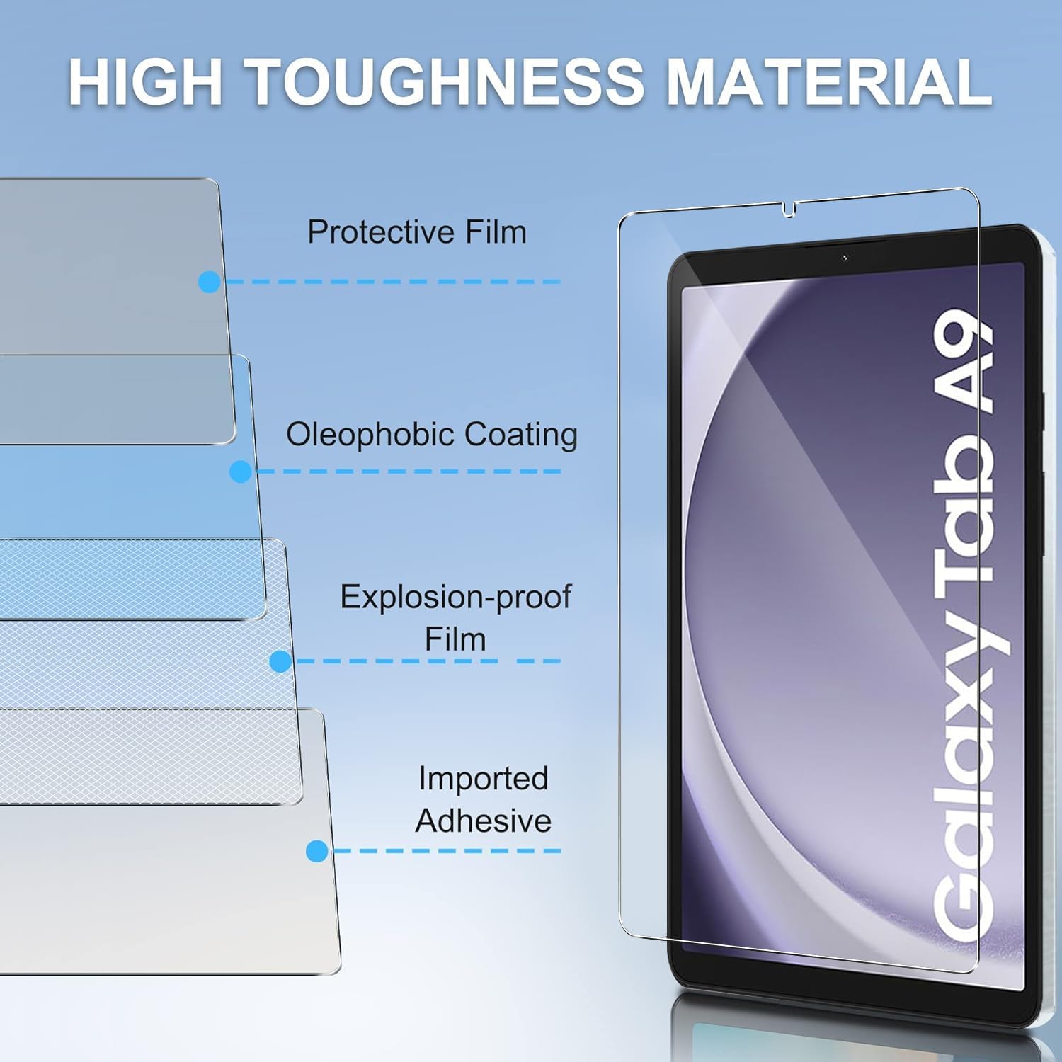 لسامسونج غالاكسي تبويب A9 SM-X - مراجعة Cheap Tablet Accessories وسعره
