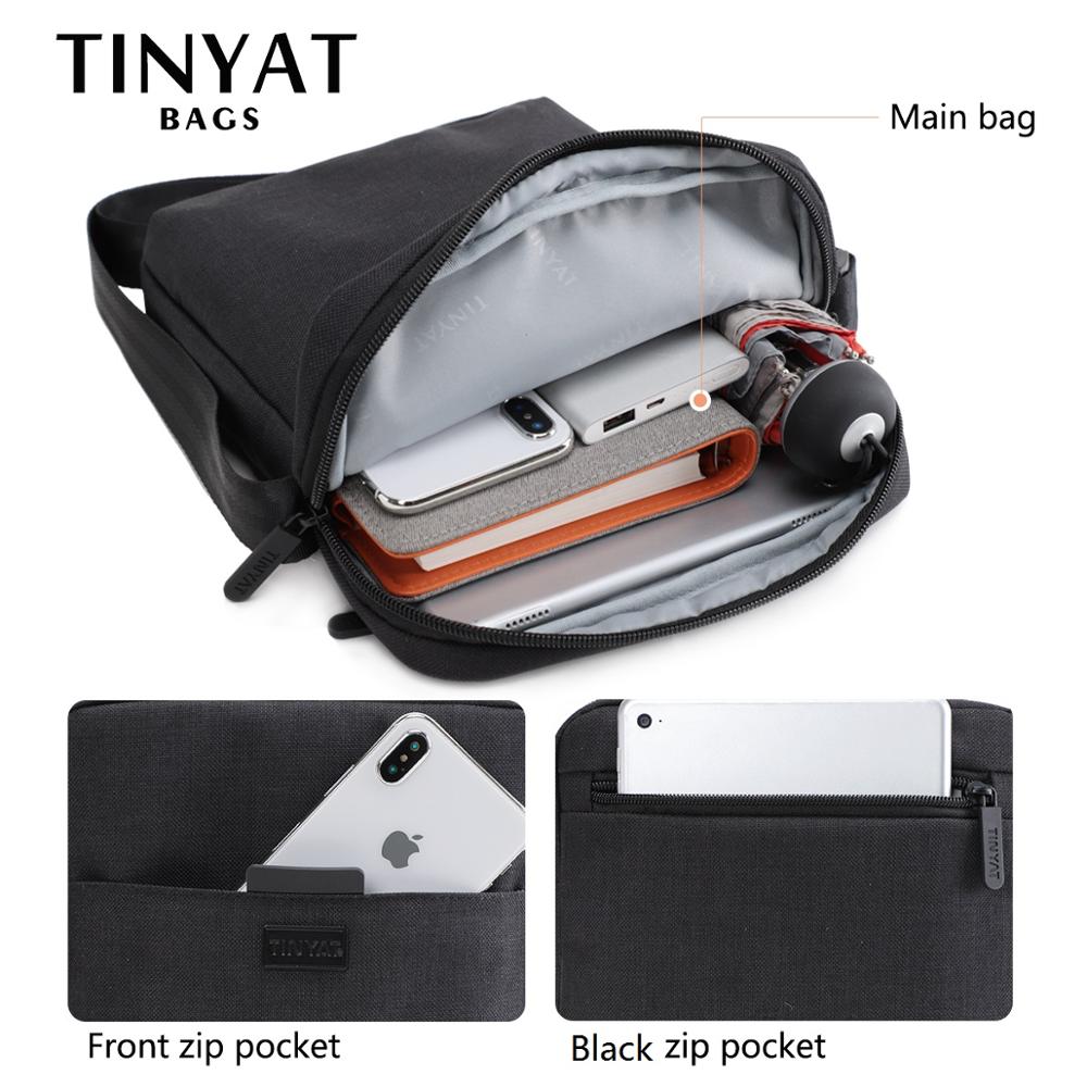 TINYAT حقائب رجالية حقيبة كتف  - مراجعة Tablet Shoulder Bag وسعره