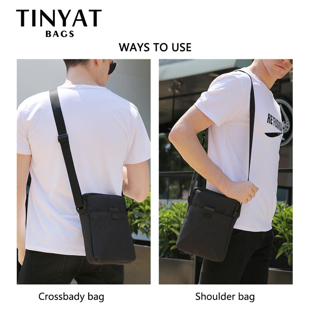 TINYAT حقائب رجالية حقيبة كتف  - مراجعة Tablet Shoulder Bag وسعره