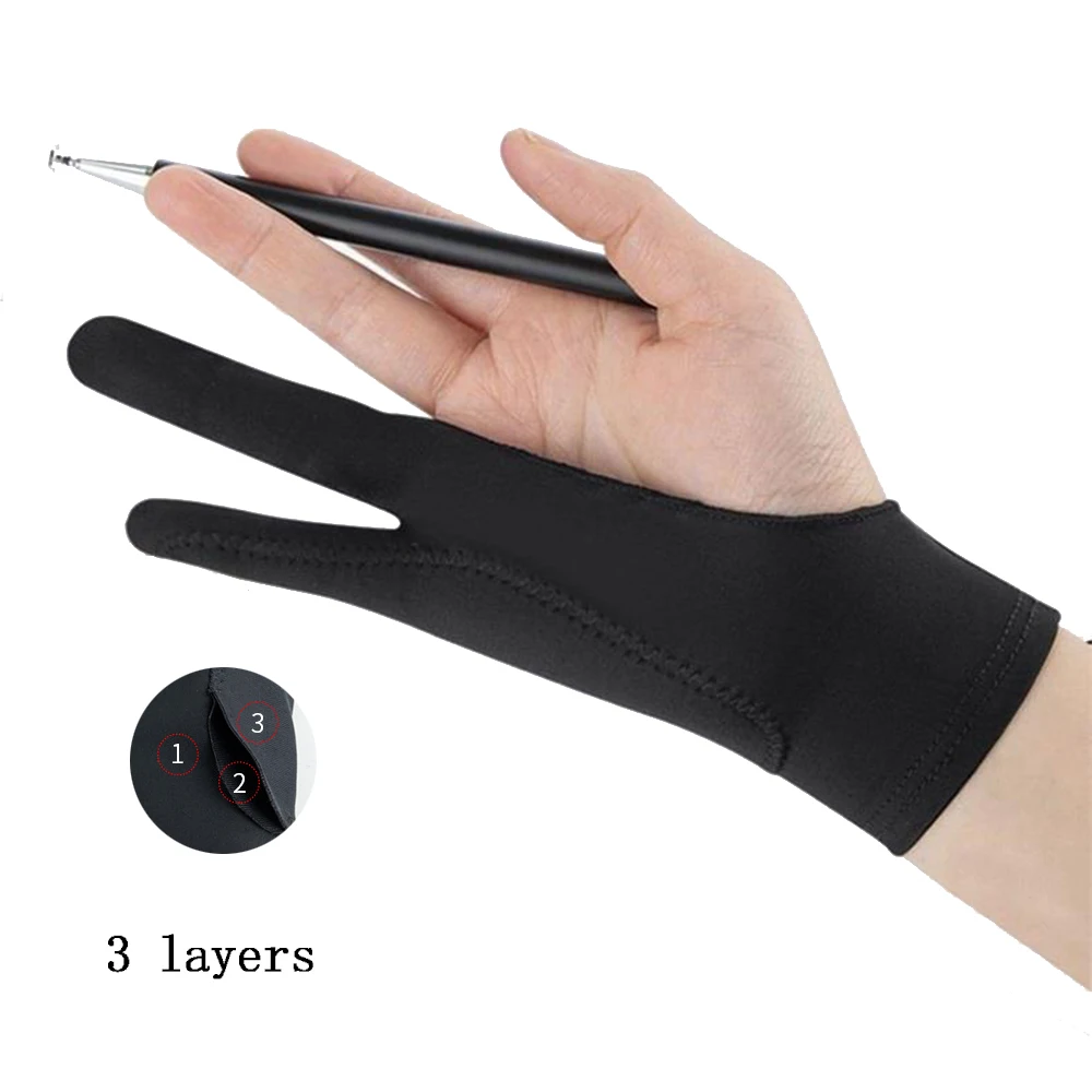 قفاز رسم مضاد للمس للكمبيوتر ا - مراجعة Graphic Tablet Accessories وسعره