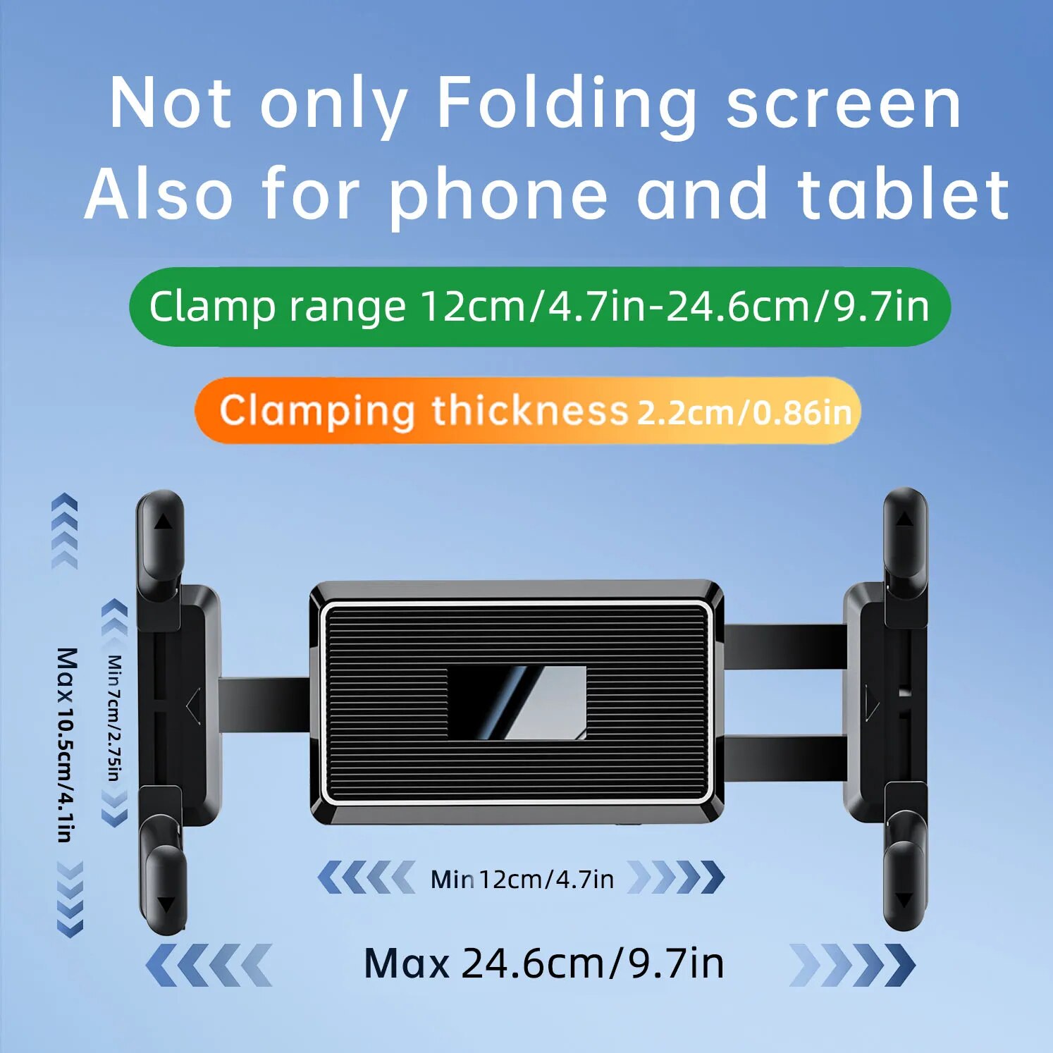 حامل لوحي للوحة القيادة لتركيب - مراجعة Car Accessories Tablet Holder وسعره