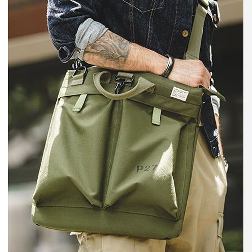 حقيبة كتف للرجال بتصميم ريترو  - مراجعة Tablet Shoulder Bag وسعره