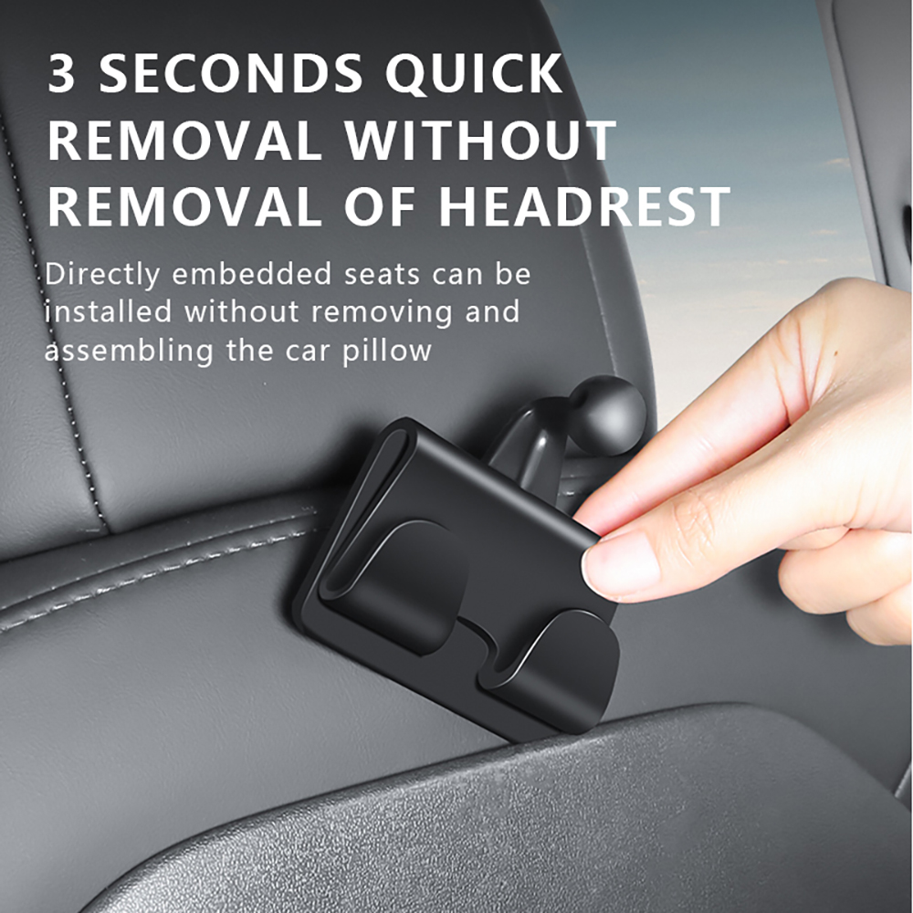 حامل مسند الرأس للسيارة لسيارا - مراجعة Car Accessories Tablet Holder وسعره