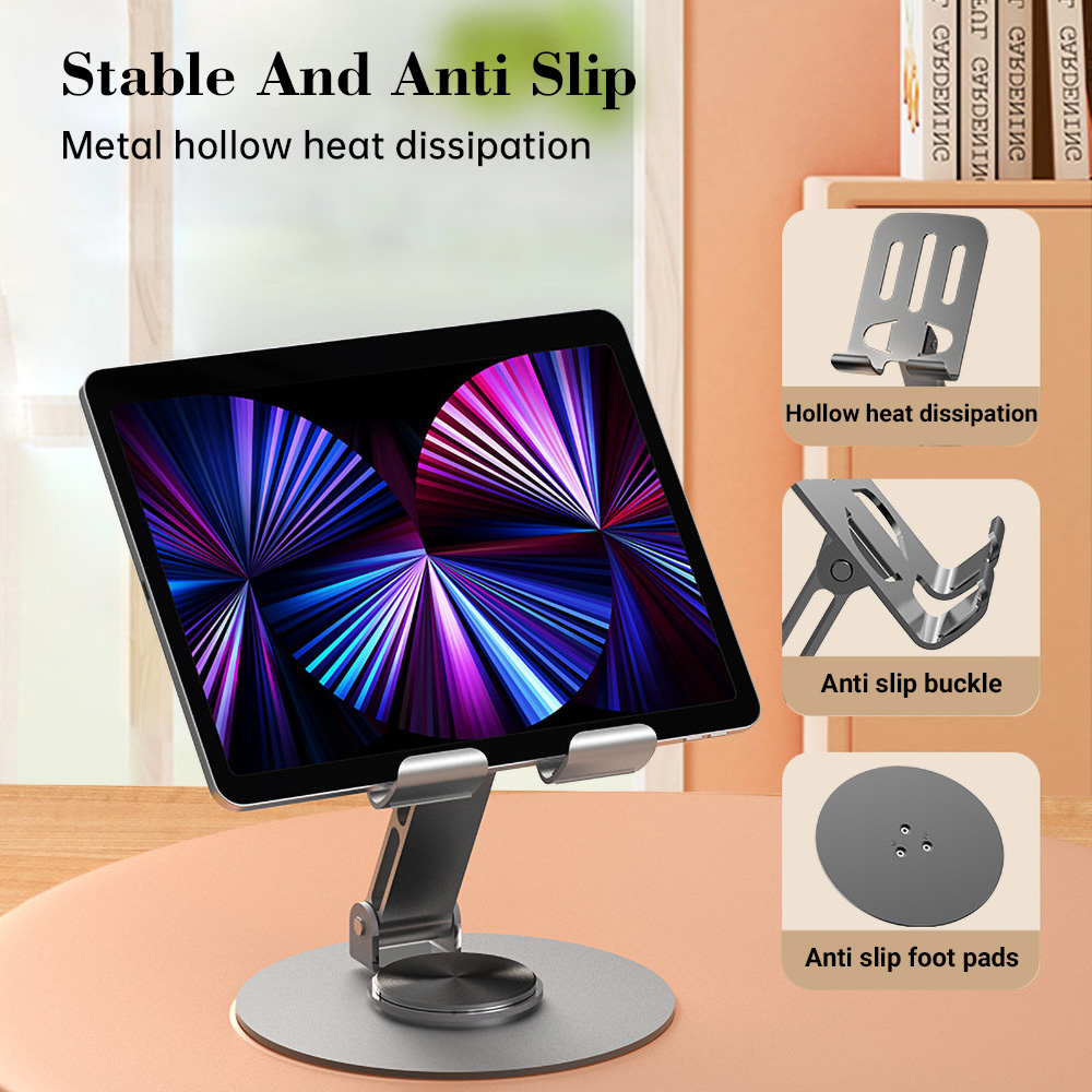 360 ° حامل دوار للأجهزة اللوحي - مراجعة Tablet Accessories وسعره