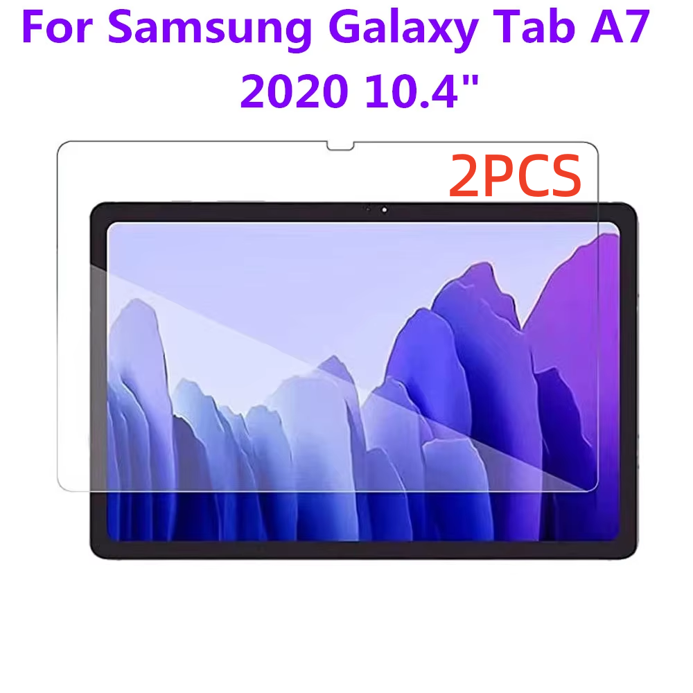 قطعتان من واقي الشاشة الزجاجي  - مراجعة Tablet Accessories For Samsung وسعره