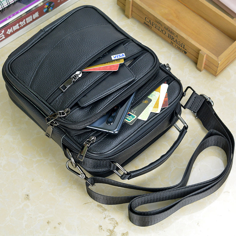 أزياء الرجال حقائب يد جلدية حق - مراجعة Tablet Shoulder Bag وسعره