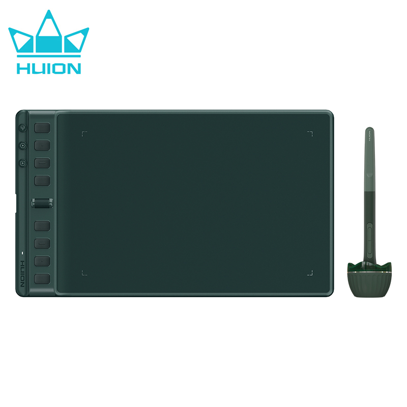Huion Inspiroy 2 M H951P أقراص - مراجعة Graphic Tablet Accessories وسعره