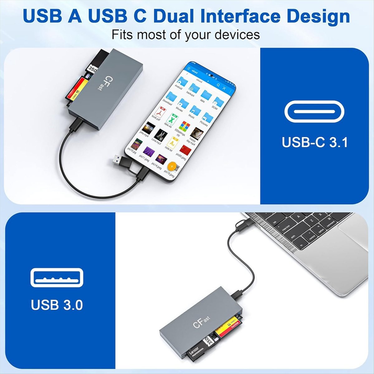 【للمستخدمين الجدد】قارئ بطاقات  - مراجعة Accessories For Tablet Users وسعره